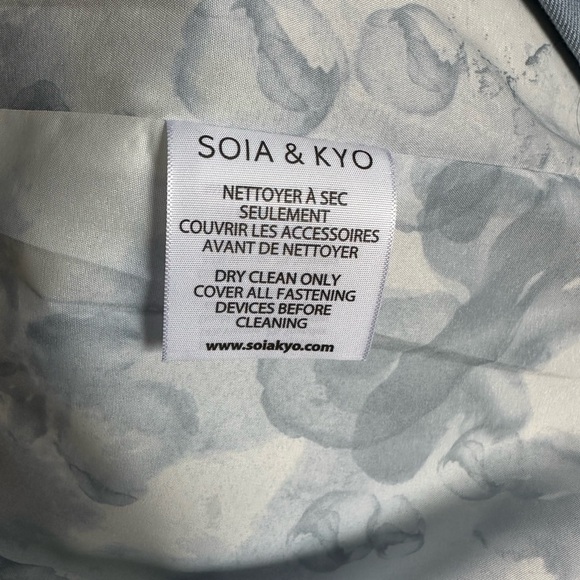 Sz XS Esmerie Elegant Pale Blue Women's Coat Brand New - Picture 11 of 12